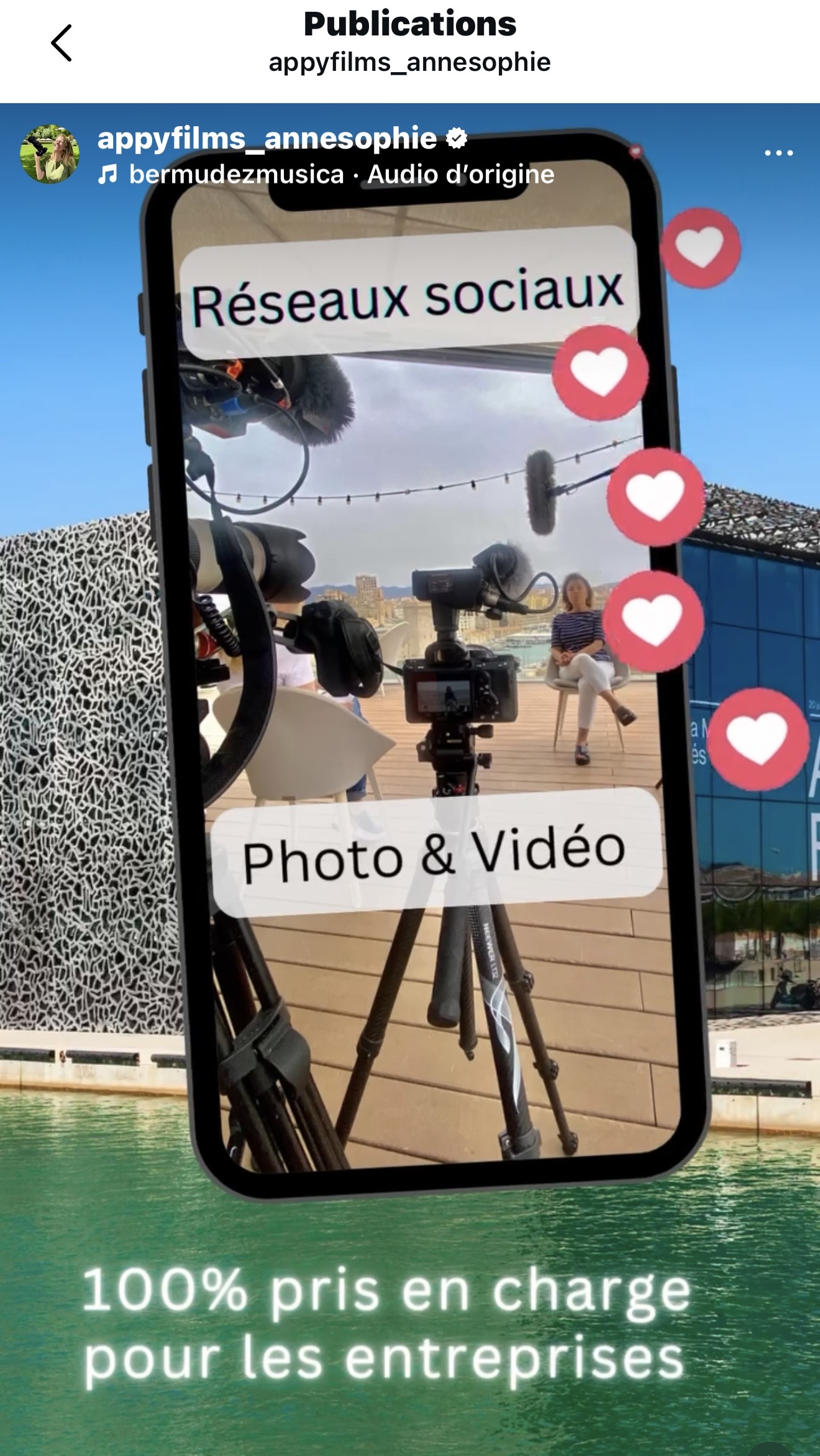 agence communication marseille. Photographe Videaste 